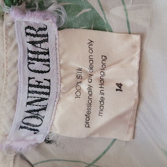 Joanie Char silk blouse~vintage - Picture 2 of 4